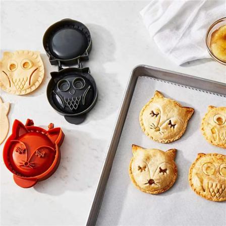 Klassiska Mini Molds Fox & Owl Form För Barnfest,