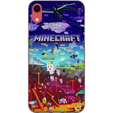 Yhteensopiva Puhelinkuori Apple Apple iPhone XR MineCraft