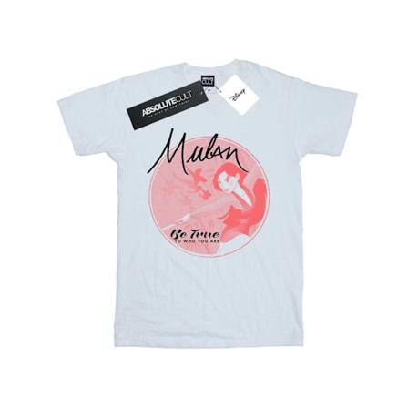 Disney Boys Mulan Be True T-Shirt 9-11 år Vit White 9-11 Years