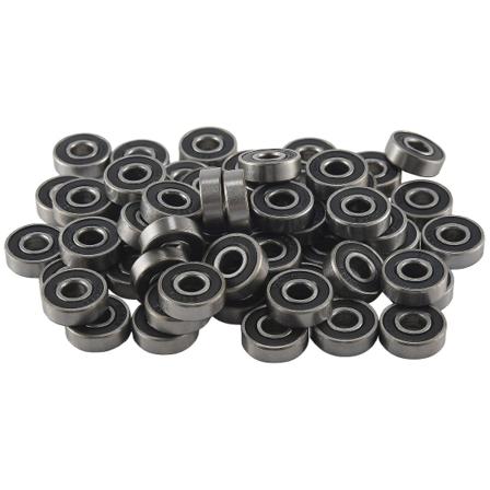 60 stk./sæt 608 Kuglelejer Abec-5 8x22x7 Mm Dyb Rille Kulstofstål Forseglede