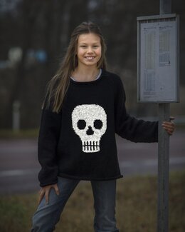 Tröja med döskalle