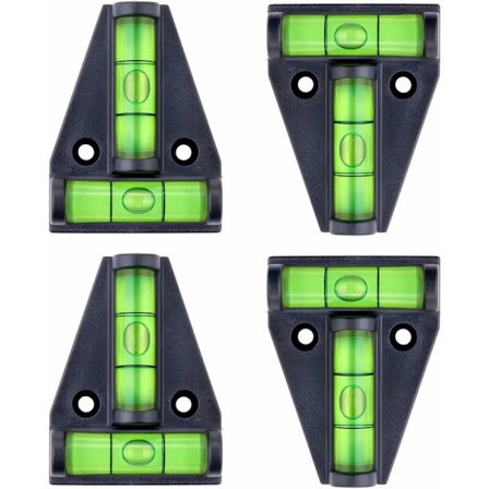 Boblevask, lite magnetisk T-formet boblevask med 2 nivelleringsbobler. Sett med 4, bobiltilbehør, stabilisatorer, kameraer eller annet utstyr 