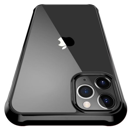 C4U skal för iPhone 12 ShockBlack 12 Pro - Slimmat stötdämpande