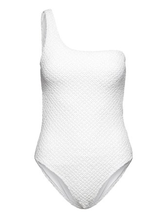 Mango | Asymmetrical Textured Swimsuit | S