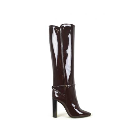 Saint Laurent, Boots Brązowy, Kobieta, Rozmiar: 38 EU