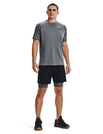 Under Armour Ua Hg Armour Lng Shorts - Grey - XXL