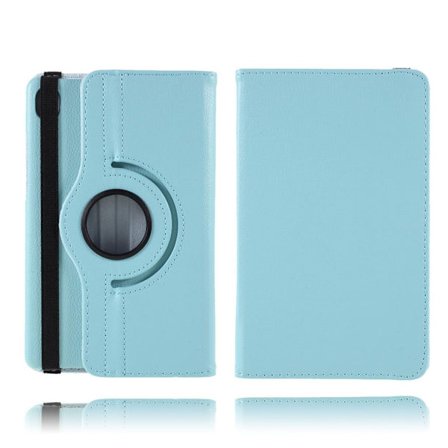 Lenovo Tab M8 360 roterbart läderfodral - Baby Blå