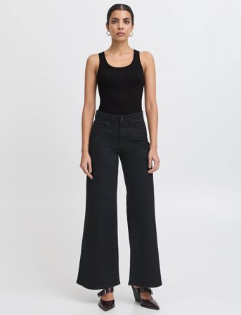 ICHI Ihzola Plain To Core - Black - L