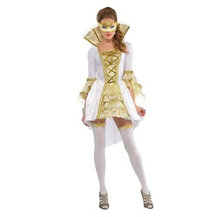 1800-tal sexig klänning Venezia Maskeraddräkt