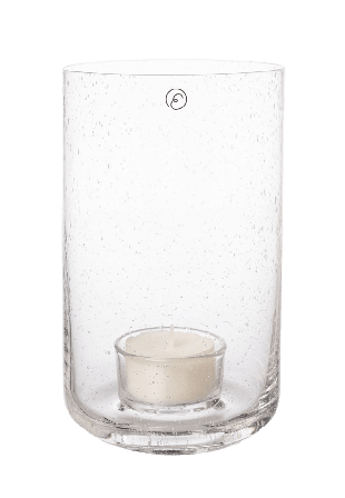 ERNST Ljuslykta Ljuslyktor & ljushållare Transparant 9x15 cm