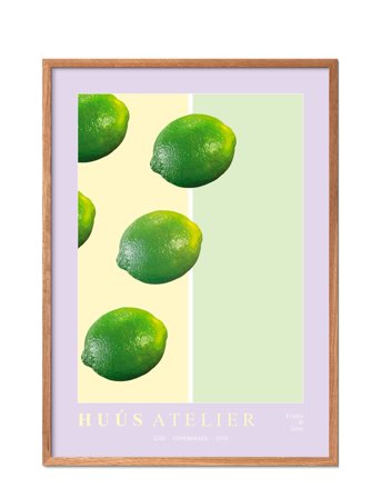 Poster & Frame Frutto-Di-Lime - Multi/patterned - 50X70CM