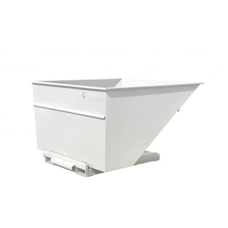 Tippcontainer, 3000 liter, vit