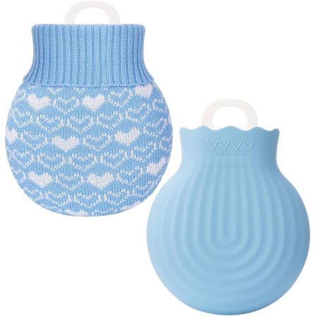 240 ml pieni kuumavesipullo, mini silikoniset vesipullopussit irrotettavalla hihalla lämmitykseen, vyötärölle, selälle, niskalle, hartioille 