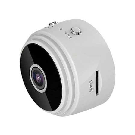 1080P Mini Wifi HD Trådlös IP-kamera Mörkerseende Sport Vit YEMAESRE