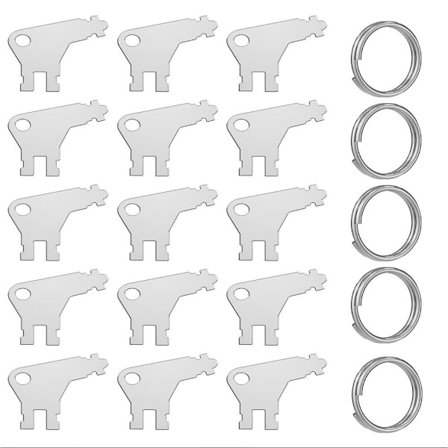 15 kpl Paperipyyhe-annostelija Key WC-paperin annostelijat #50504