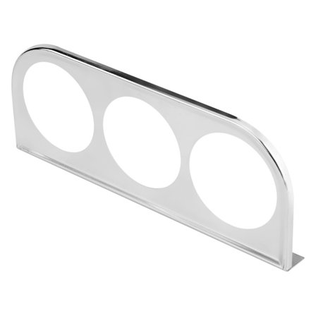 Kromi 52mm 2 tuuman yleismallinen monireikäinen mittarin pylväskiinnike pidike hopea