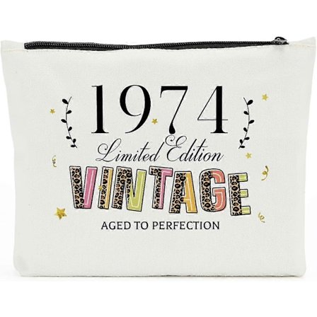 50-årsdagspresenter till henne, 50 år gamla presentidéer, Grattis på 50-årsdagen Sminkväska, 50-årsdagspresenter för jubileum, Fyller 50 presenter f