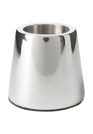 MANO ATELIER Ljusstake i mässing PETIT 3,5 cm Ljus & ljusstakar Silver ONESIZE