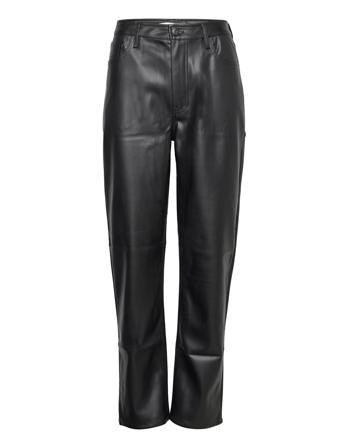Tjw Julie Pleather Pant Black Tommy Jeans