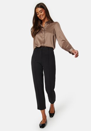BUBBLEROOM Satin Puff Sleeve Shirt Klær