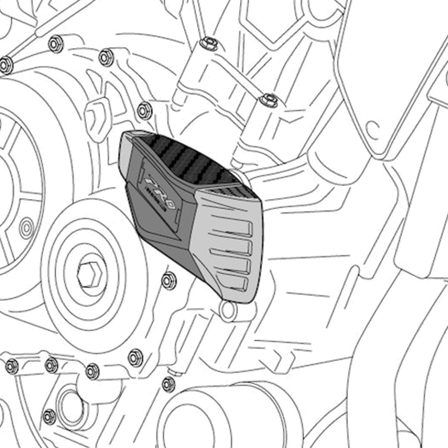 Puig Pro 2.0 Framesliders - Honda CB 500 X 2013-2021