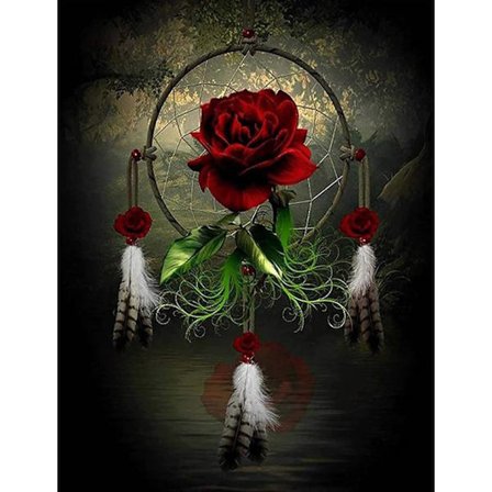 5D komplett 30x40cm landskap inredning DIY diamantmålning