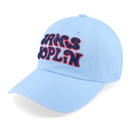 American Needle - Blå unconstructed Keps - Janis Joplin Ballpark Light Blue Dad Cap @ Hatstore
