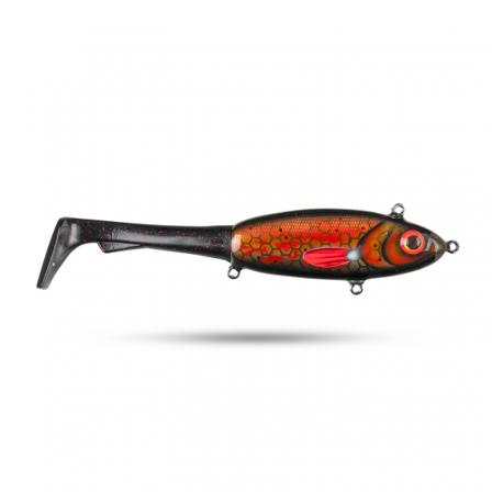 Pineslope Lures Goujon XL Slow Sink 25cm,0g - Black Knight