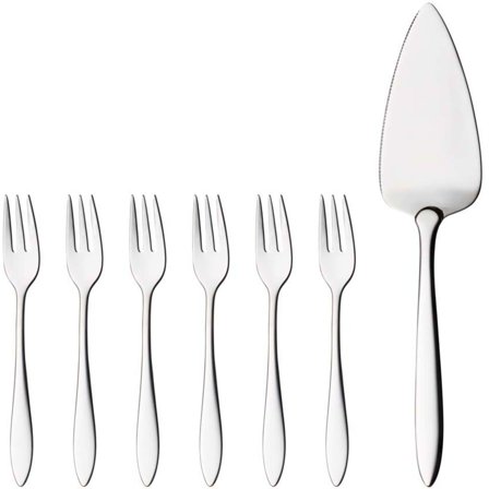 Hardanger bestikk Fjord kagesæt - Stål | KitchenOne