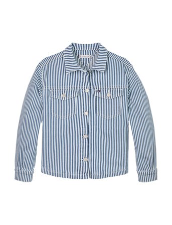 Tommy Hilfiger | Denim Overshirt Stripe | 128