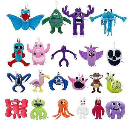 Garden Of Ban Ban pehmolelu Pehmeä täytetyt nukkepelit Garden Of Ban Ban pehmo lapsille Lahja