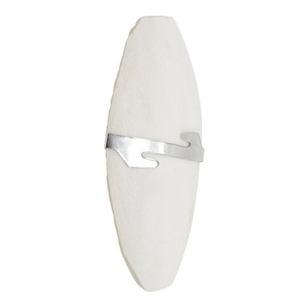 Fågelbläckfiskben med metallhållare för parakiter Naturlig kalciumkälla