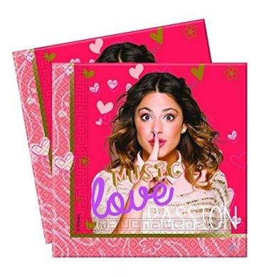 Violetta - Set 20 Tovaglioli Di Carta NA