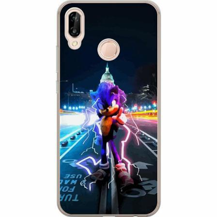 Huawei P20 Lite Mjukt Skal - Sonic The Hedgehog