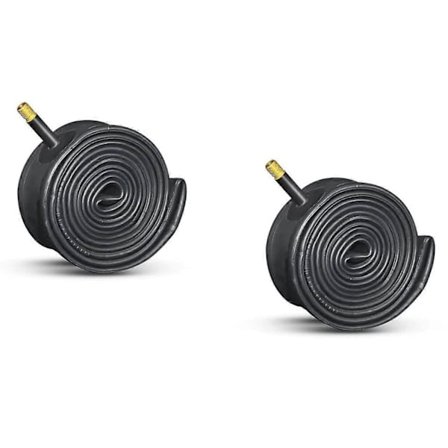 Innerslang Kompatibel med Brompton Vikcykel 16 x 3/8 1 tum / 37-349 Schrader Ventil (2 st)