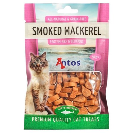 Antos Kattegodbiter Røkt Makrell - 50g