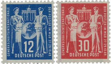 DDR 1949 - MICHEL 243-244 - Postfrisk