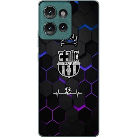Kompatibel Mobilcover til Motorola Edge 50 FC Barcelona fodboldklub Spanien La Liga teknisk fodbold stærk identitet mange talenter og globalt kendt s
