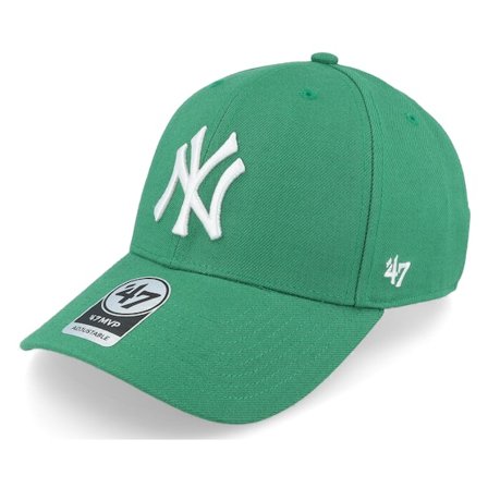 47 Brand - MLB Green adjustable Czapka Z Daszkiem - New York Yankees Mvp Kelly Adjustable @ Hatstore