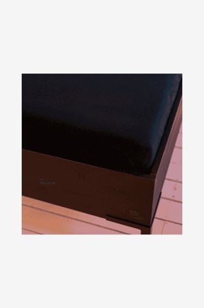 Kayori - Dra-på-laken - Saiko - Svart - Dra-på-laken - 80X200 - Fra Homeroom