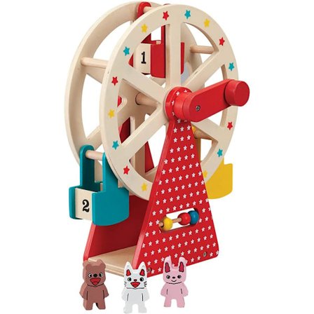 Lasten puinen maailmanpyörä lelu