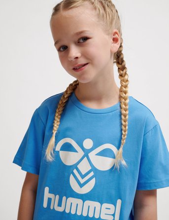 Hummel Hmltres T-Shirt S/S - Blue - 104