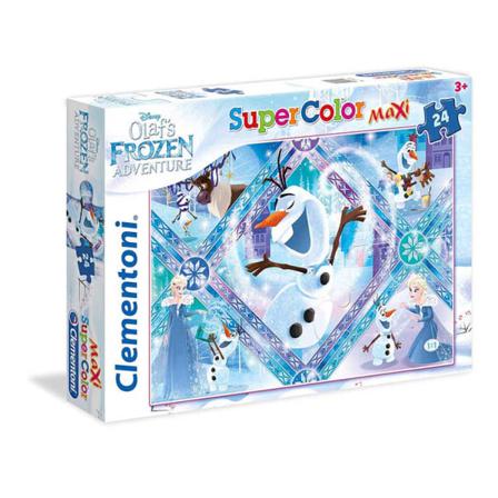 Maxi Kids Supercolor Pussel - Olof's Äventyr 24 Bitar