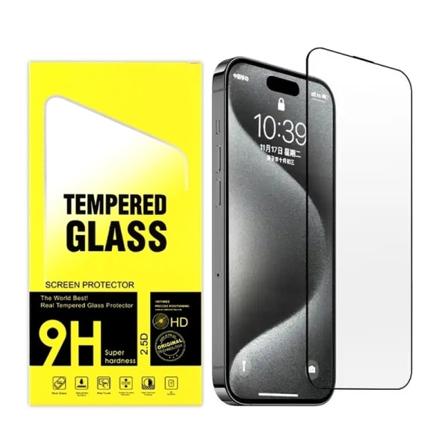 2-pak skærmbeskytter Hærdet glas - iPhone 15 Pro Max Transparent