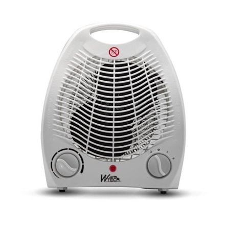 Värmefläkt - 2000W - WARM TECH - 240V - Upp till 15m3 - Vit