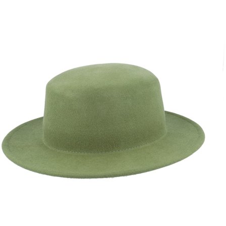Seeberger - Green traditionalbeanie Kapelusz - Wool Felt Matelot Olive Boater @ Hatstore