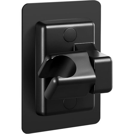 Poraamaton suihkupidike 360° seinäteline Suihkupidike ABS-materiaali (musta)