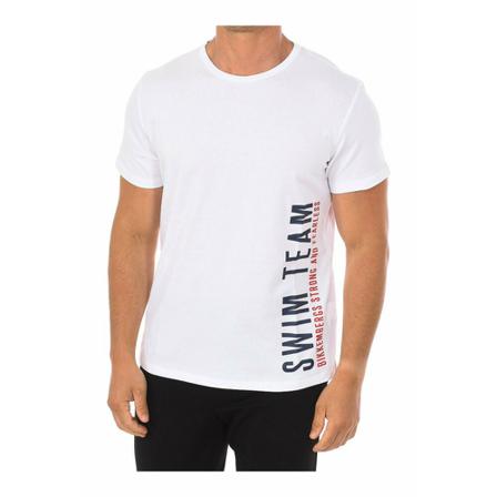 Bikkembergs T-shirt with logo Hvid, Herre T-shirts