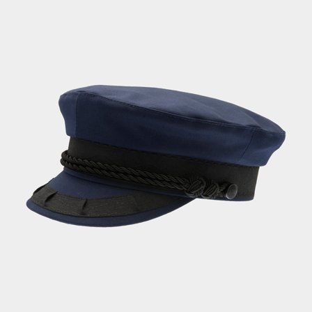 Casquette de capitaine CTH Ericson Oscar II Cotton Poplin Blue, 60