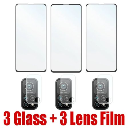 Härdat glas för Xiaomi Redmi Note 10T skärmskydd